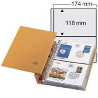 Feuille-classeur Compact A4 - 458, Feuilles-classeur, Pour albums Compact  A4, Feuilles d'album pour timbres, Timbres