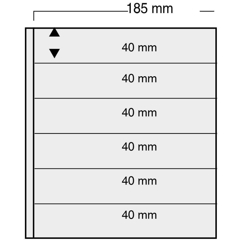 Ciieeo 40 Pcs Feuilles Affranchissement Album Liant Manches Timbres  Commander Des Timbres Noir Classeur Dossier Carte Postale Timbres  Philatélie